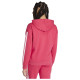 Adidas Γυναικεία ζακέτα Essentials 3-Stripes Fleece Full-Zip Hoodie